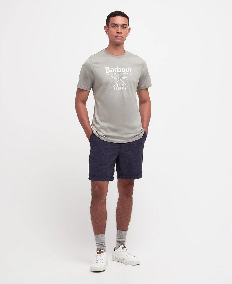 Barbour Men’s Fly Graphic T-Shirt Forest Fog Northern Ireland Belfast