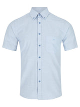 DG’s Drifter Men’s Short Sleeve Oxford Shirt 14601SS/22 Blue