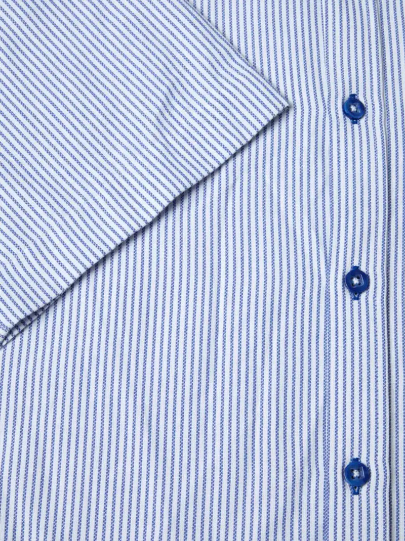 DG’s Drifter Mens Short Sleeve Oxford Shirt Ivano 14618/12 Blue
