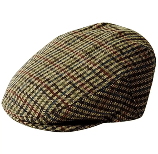 Failsworth Millinery Norwich 244 Flat Cap - Checked.