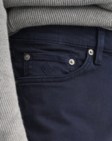 GANT Mens Hayes Slim Fit Desert Jeans 1000368-405 Navy Ballynahinch