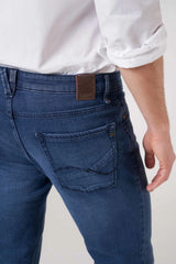 Hattric Men’s 5 Pocket Harris Slim Stretch Jeans 688495 9690 47