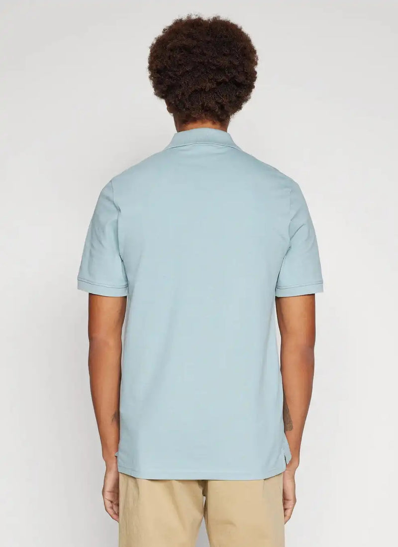 Lyle & Scott Men’s Plain Polo Shirt Slate Blue Northern Ireland