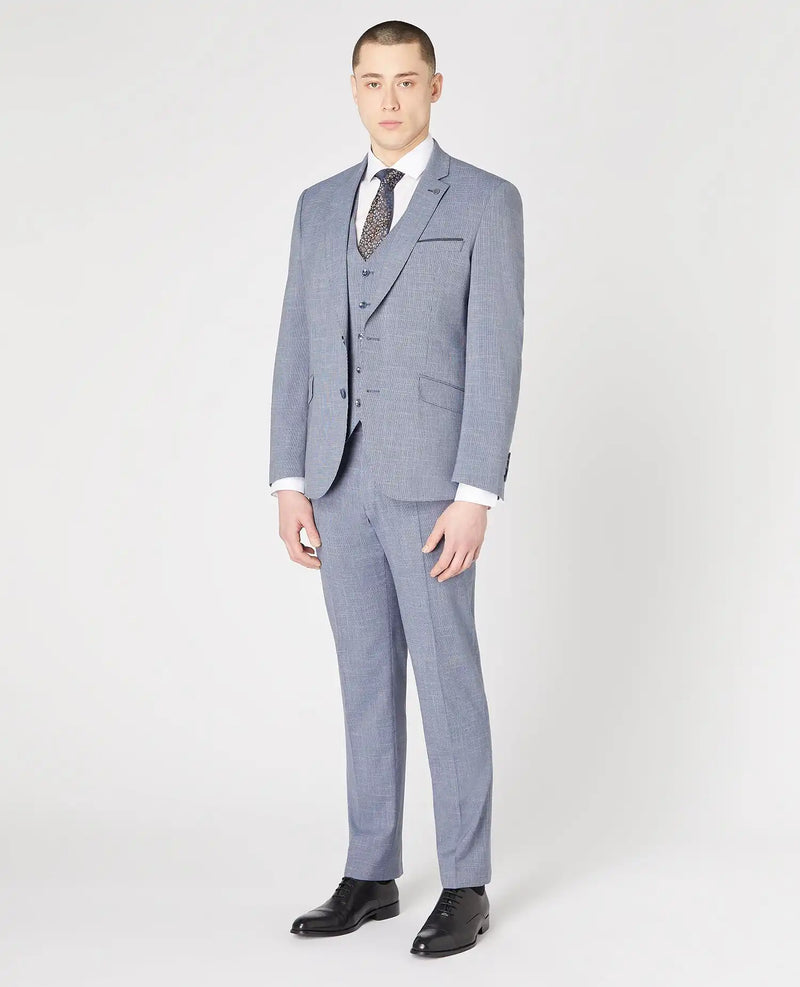 Remus Uomo 12192/26 Palucci Tapered Fit Mix & Match Suit Blue Northern