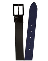 Remus Uomo Reversible Leather Belt Navy/Black - Belts