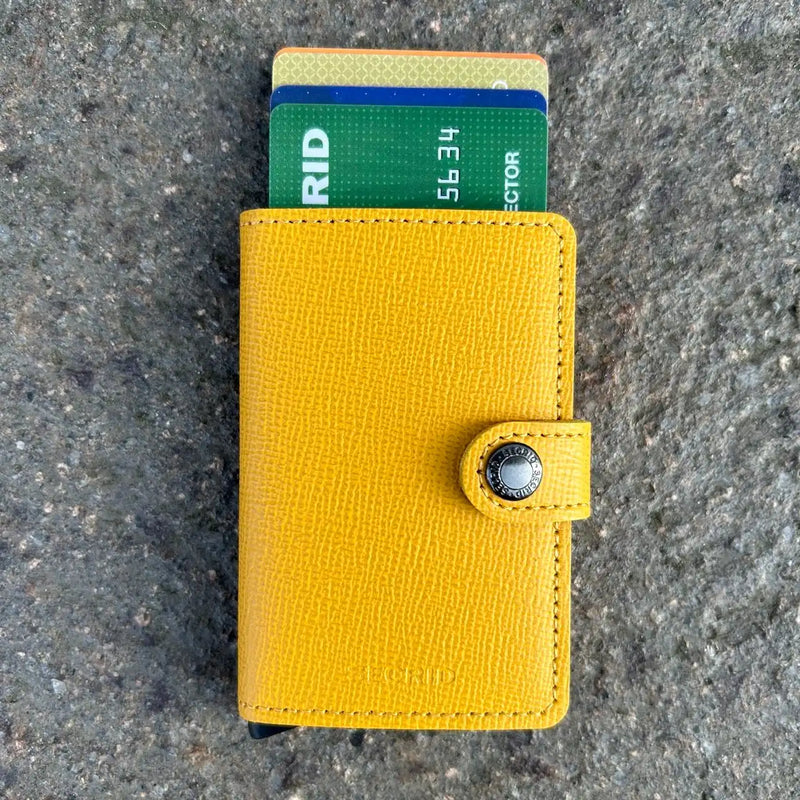 Secrid Mini Wallet Crisple Ochre Ballynahinch Northern Ireland