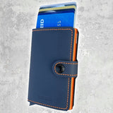 Secrid Mini Wallet Matte Night Blue/Orange Ballynahinch Northern