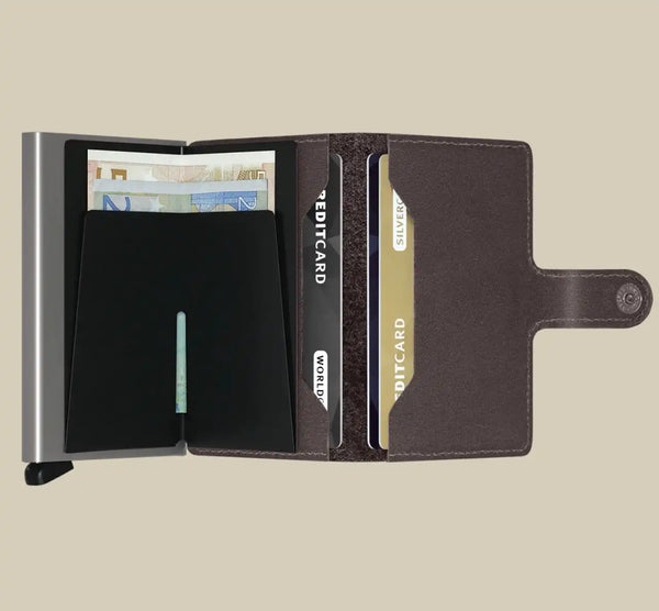 Secrid Mini Wallet Original Dark Brown Ballynahinch Northern Ireland