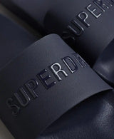 Superdry Men’s Core Logo Pool Slides Rich Navy Ballynahinch Northern