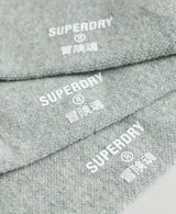 Superdry Men’s Trainer Socks Grey 3 Pack