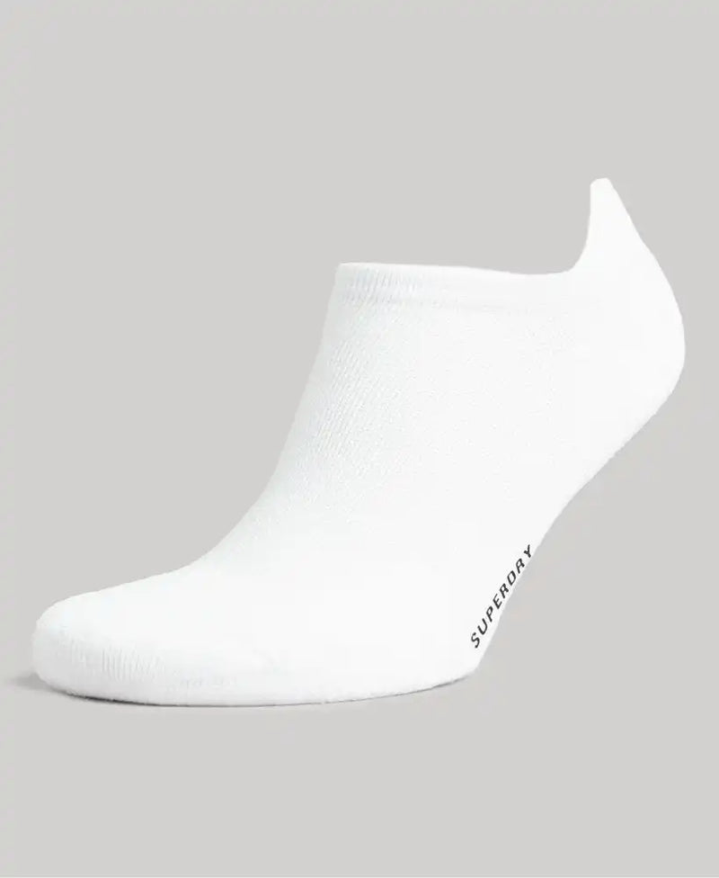 Superdry Men’s Trainer Socks White 3 Pack
