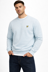 Lyle & Scott Crew Neck Sweatshirt Opal Blue