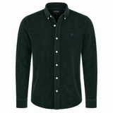Superdry Mens Classic Needle Cord Shirt Eagle Green