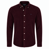 Superdry Mens Classic Needle Cord Shirt Winter Port