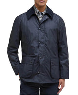 Barbour Ashby Wax Jacket Navy Northern Ireland Belfast
