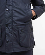 Barbour Ashby Wax Jacket Navy Northern Ireland Belfast