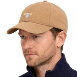 Barbour Cascade Baseball Cap Stone Beige Northern Ireland Belfast