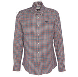 Barbour Finkle Tailored Gingham Shirt Merlot Northern Ireland Belfast