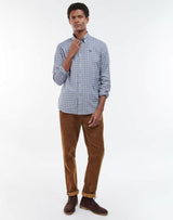 Barbour Finkle Tailored Gingham Shirt Navy Northern Ireland Belfast