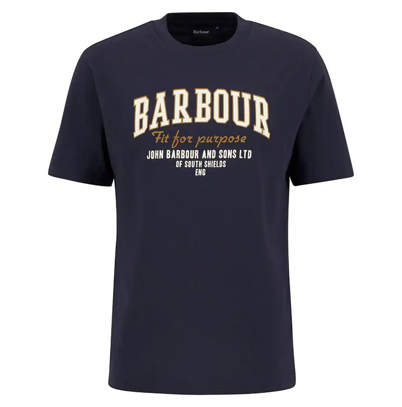 Barbour Fort Relaxed Graphic T-Shirt Northern Ireland Belfast