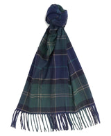 Barbour Galingale Tartan Scarf Green Loch Northern Ireland Belfast