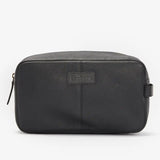 Barbour Highgate Leather Wash Bag Black Northern Ireland Belfast