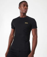 Barbour International Men’s Small Logo T-Shirt Black/Yellow