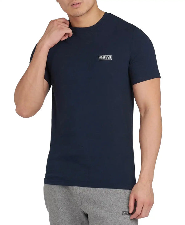 Barbour International Men’s Small Logo T-Shirt Navy Northern