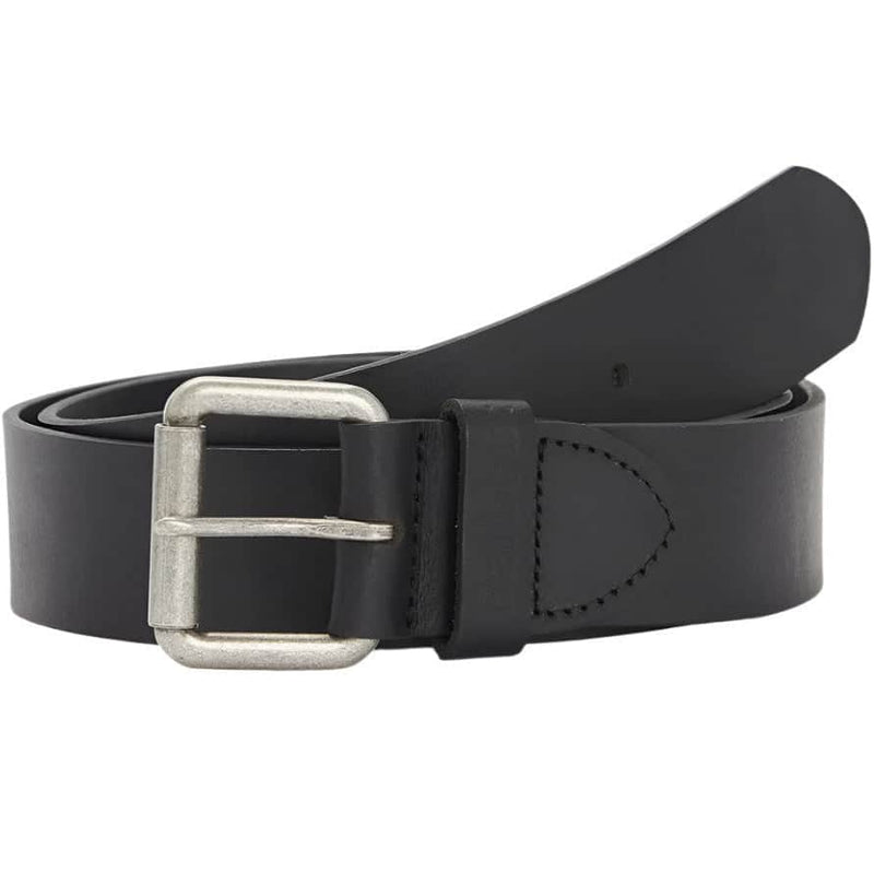 Barbour Mens Allanton Leather Belt Black Northern Ireland Belfast