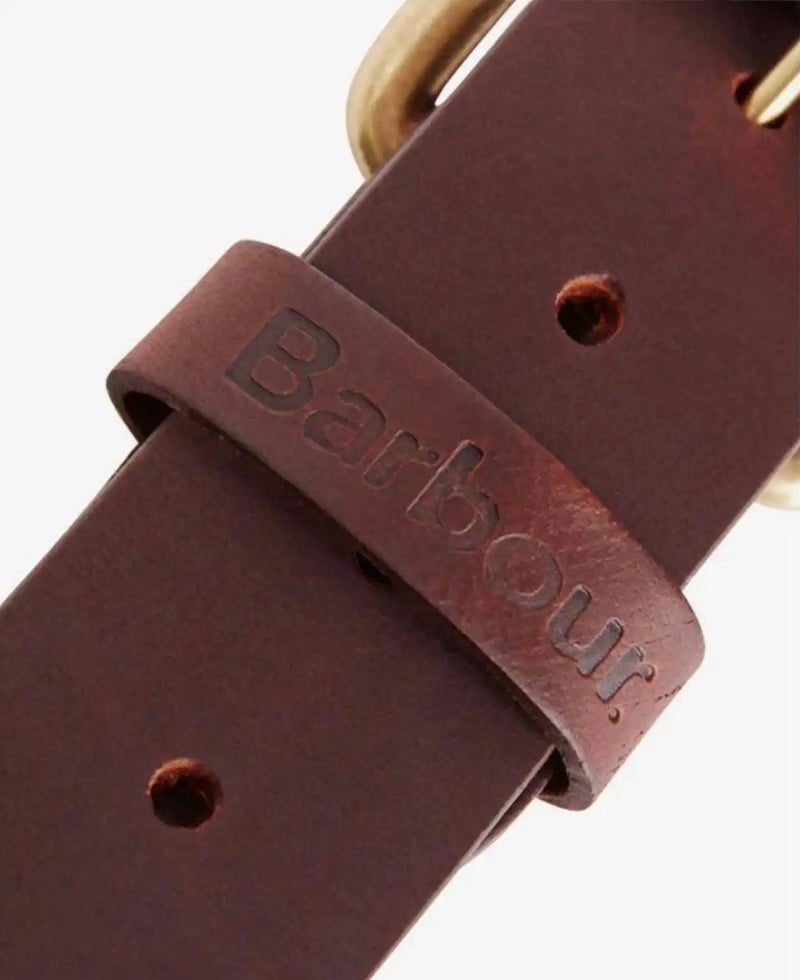 Barbour Mens Allanton Leather Belt Brown Northern Ireland Belfast