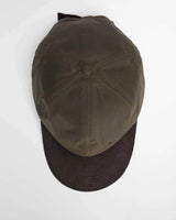 Barbour Mens Ashby Baseball Cap Olive/Brown Northern Ireland Belfast