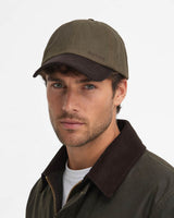 Barbour Mens Ashby Baseball Cap Olive/Brown Northern Ireland Belfast
