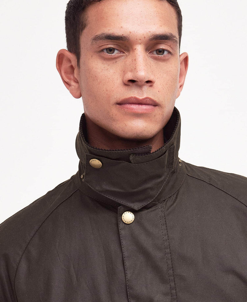 Barbour Mens Ashby Wax Jacket Olive Northern Ireland Belfast