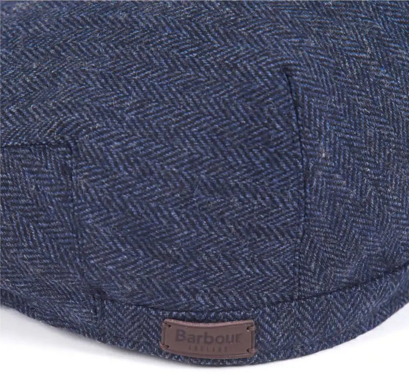 Barbour Mens Barlow Flat Cap Navy Northern Ireland Belfast