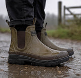 Barbour Mens Beacon Welly Boot Olive Northern Ireland Belfast