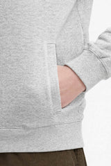 Barbour Mens Beckhill Half Zip Sweatshirt Grey Marl Northern Ireland