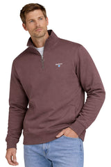 Barbour Mens Beckhill Half Zip Sweatshirt Peppercorn Northern Ireland