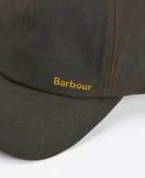 Barbour Mens Belsay Wax Baseball Cap Olive Northern Ireland Belfast