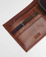 Barbour Mens Bolam Leather Wallet Heritage Brown Northern Ireland