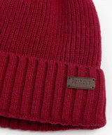 Barbour Mens Carlton Beanie Hat Cranberry Northern Ireland Belfast