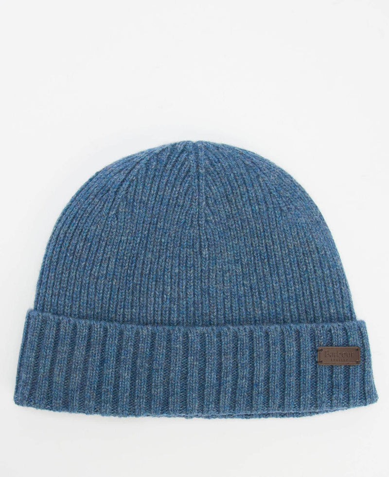Barbour Mens Carlton Beanie Hat Dark Denim Northern Ireland Belfast