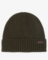 Barbour Mens Carlton Beanie Hat Dark Green Northern Ireland Belfast