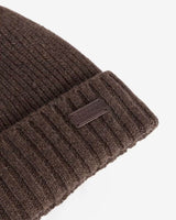 Barbour Mens Carlton Beanie Hat Light Mid Brown Northern Ireland