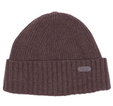 Barbour Mens Carlton Beanie Hat Light Mid Brown Northern Ireland