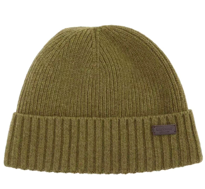 Barbour Mens Carlton Beanie Hat Light Moss Northern Ireland Belfast