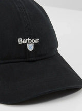 Barbour Mens Cascade Baseball Cap Black Northern Ireland Belfast