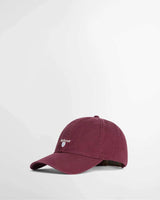 Barbour Mens Cascade Baseball Cap Dark Bordeaux Northern Ireland