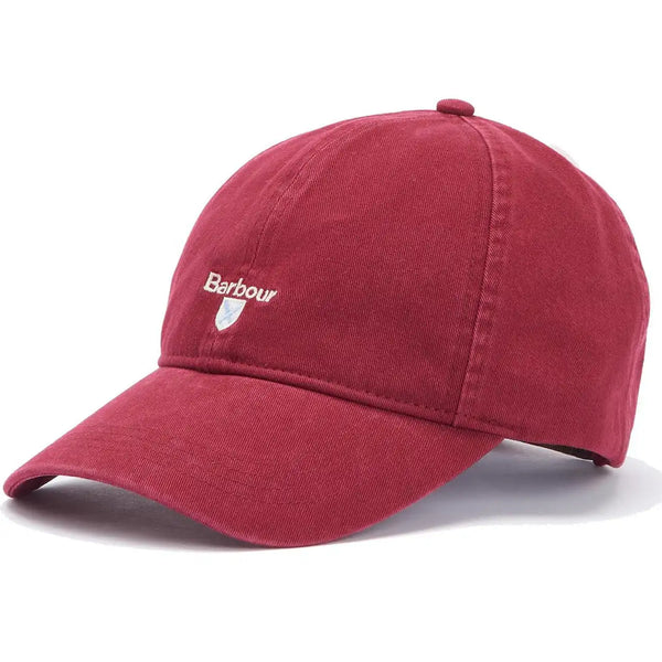 Barbour Mens Cascade Baseball Cap Highland Red Northern Ireland