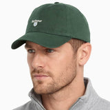 Barbour Mens Cascade Baseball Cap Racing Green Northern Ireland