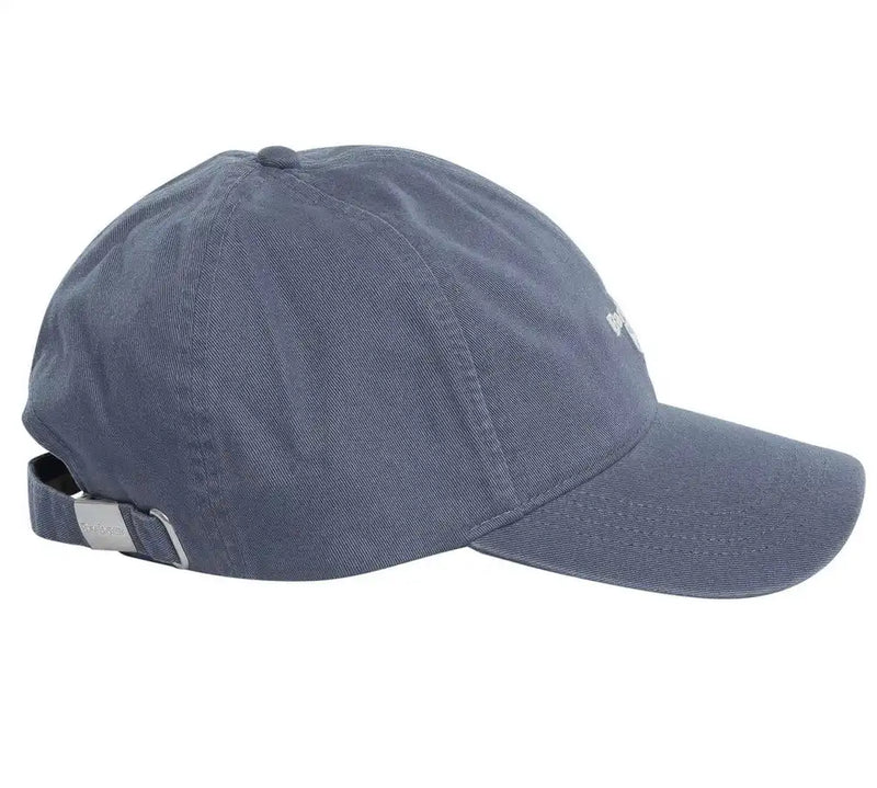 Barbour Mens Cascade Baseball Cap Washed Blue Northern Ireland Belfast